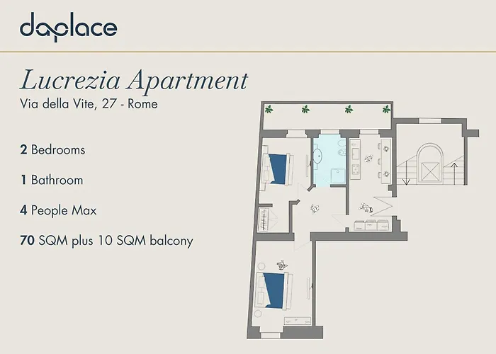 Appartement Daplace - Lucrezia Rome